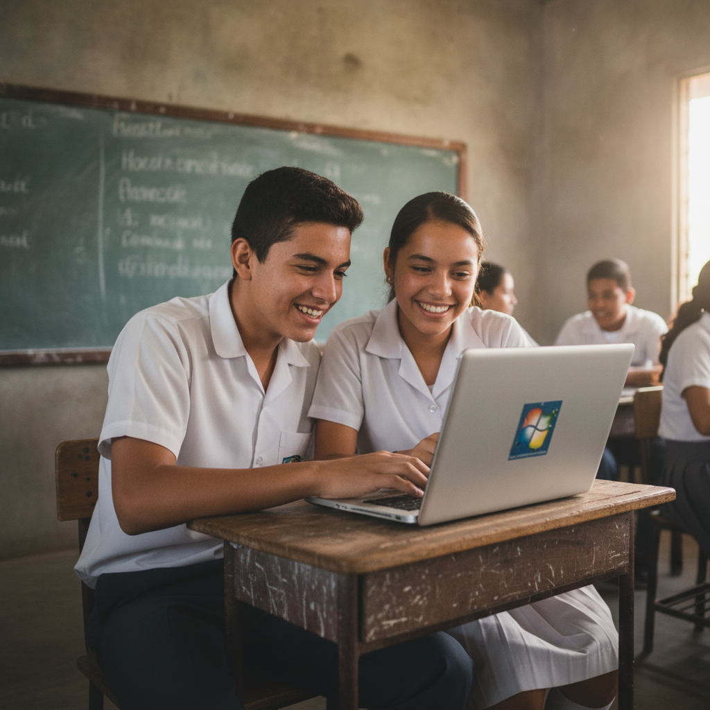 💻 Donación de laptop para un estudiante de El Marañón