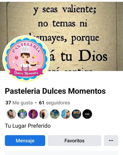 Pastelería Dulces Momentos